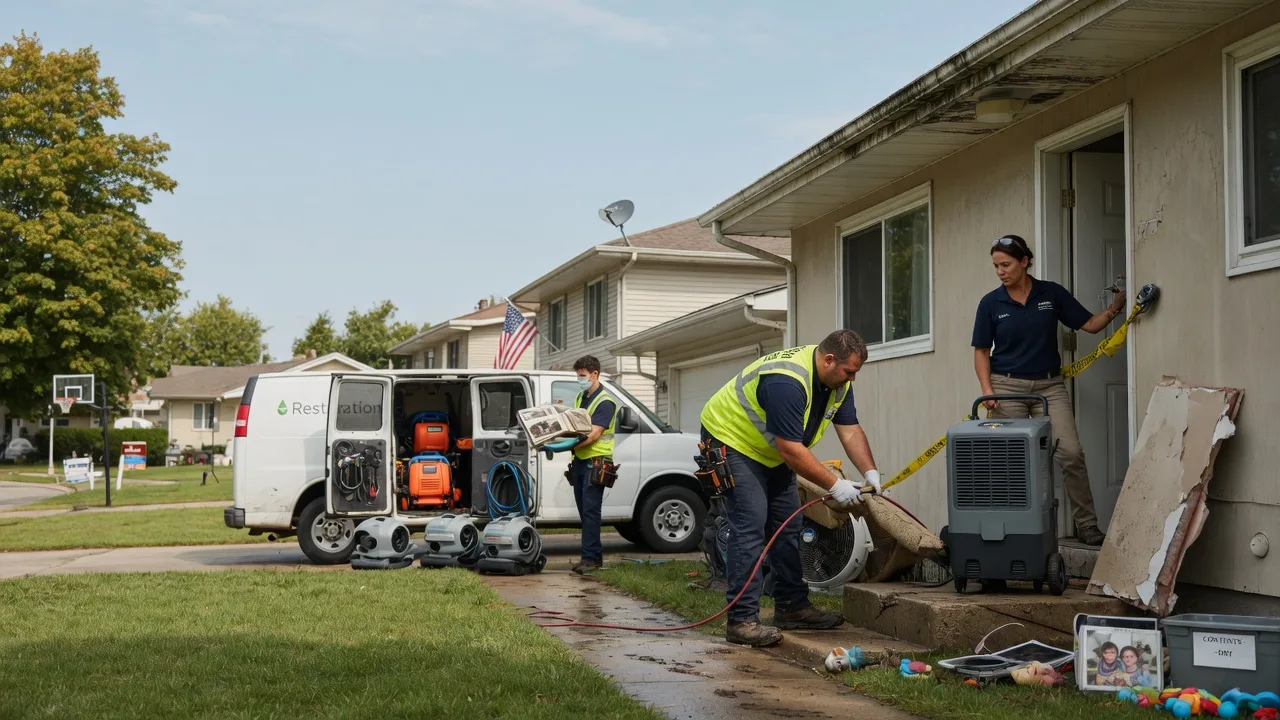 Water Damage Restoration in Grand Valley, PA near me